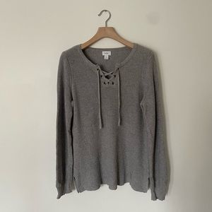 COPY - Old Navy Lace Up Sweater